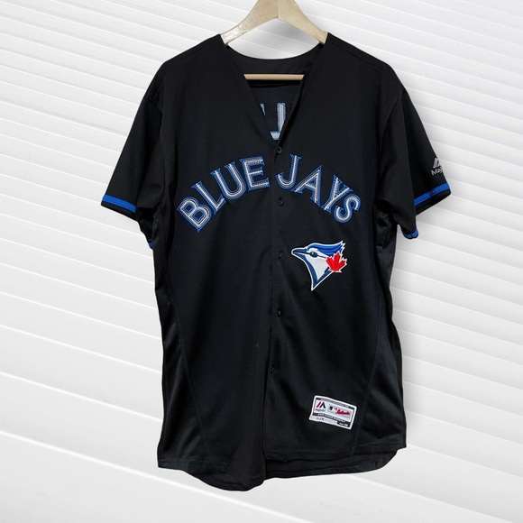 Other - Blue Jays #20 Josh Donaldson Black Base Stitched MLB Jersey S